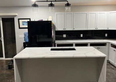 new countertops and island